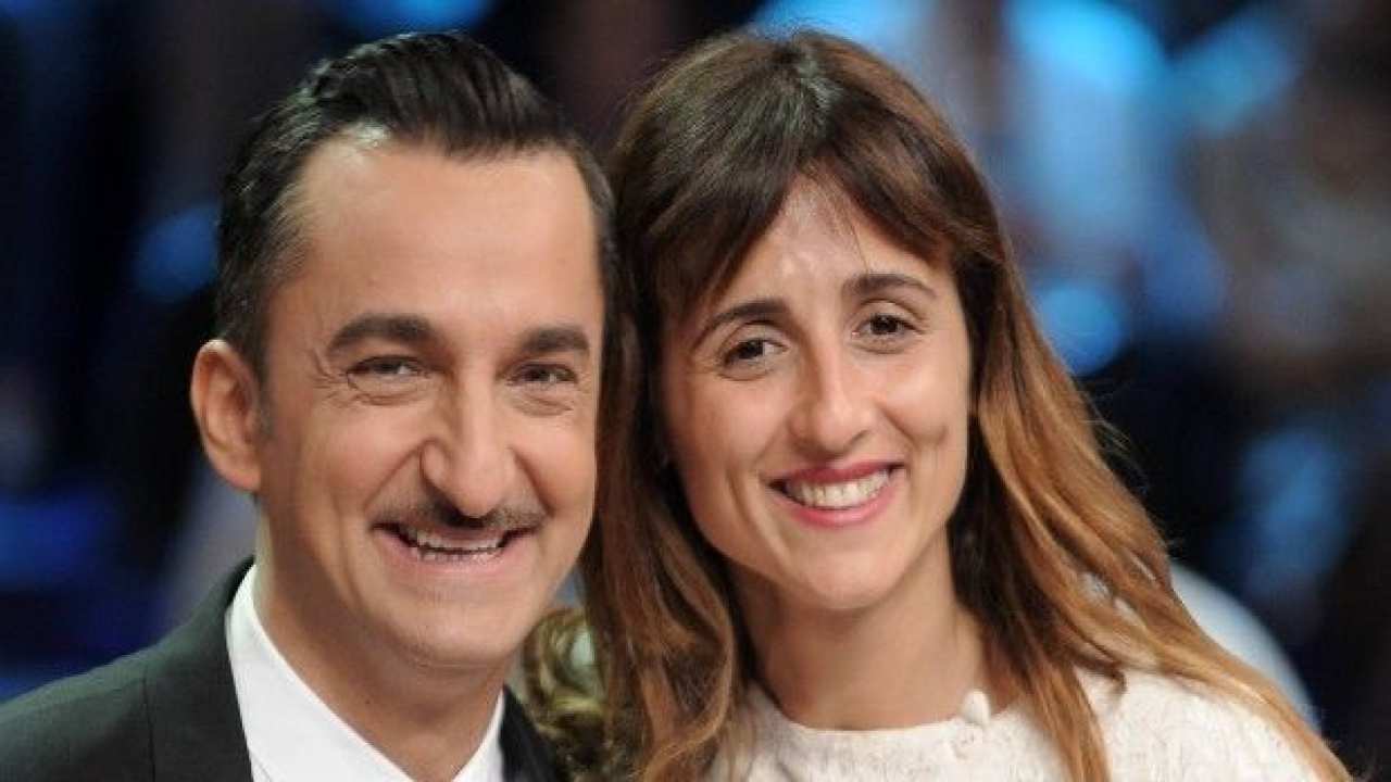 Nicola Savino e moglie